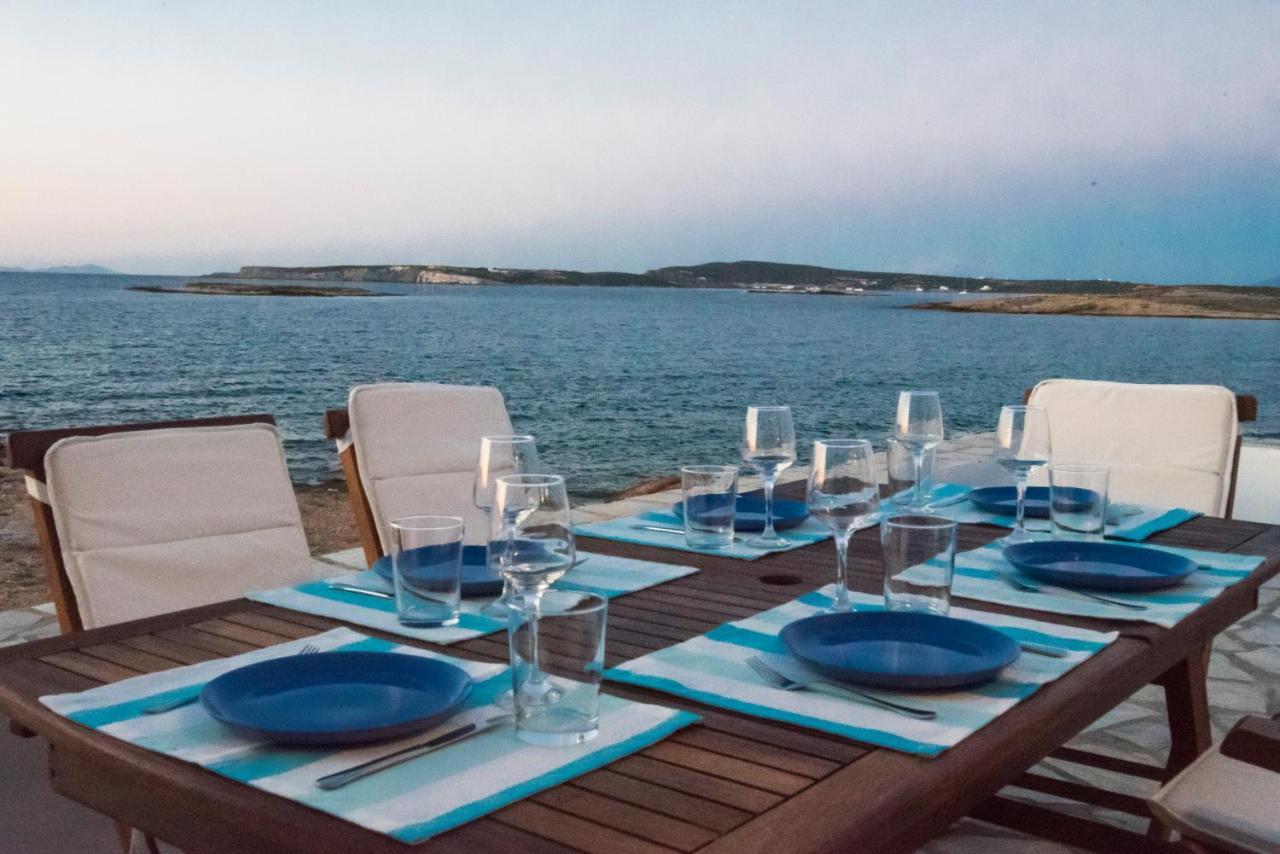 Kyma Seafront Exceptional 2Bd House In Naousa Eksteriør billede