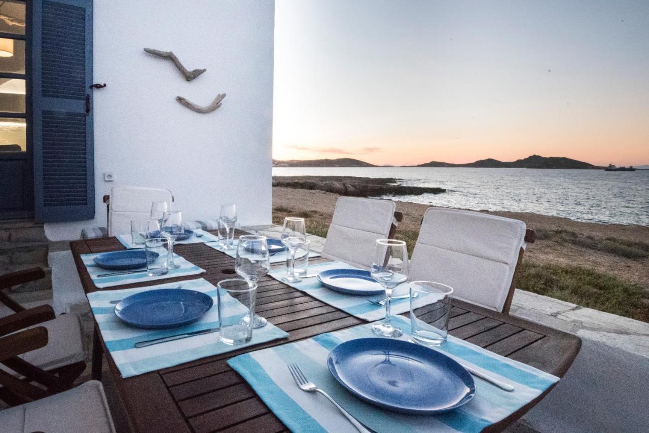 Kyma Seafront Exceptional 2Bd House In Naousa Eksteriør billede