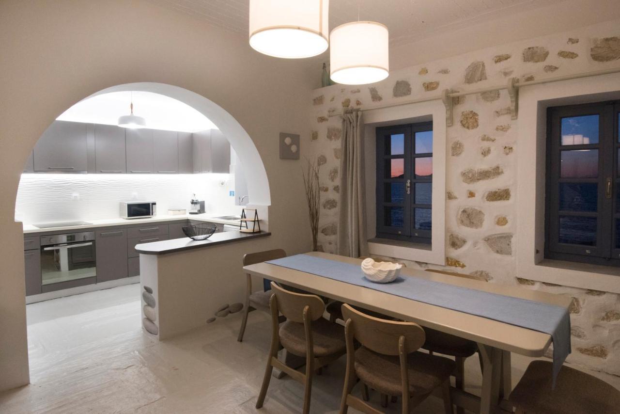 Kyma Seafront Exceptional 2Bd House In Naousa Eksteriør billede